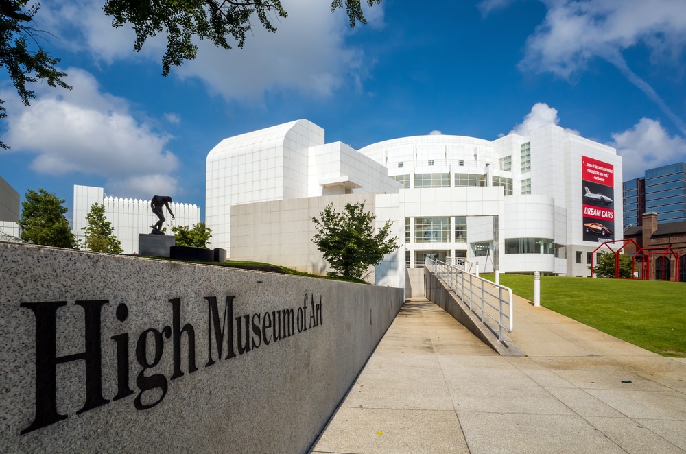 In addition to the National Center for Civil and Human Rights, other great museums in Atlanta include the High Museum of Art